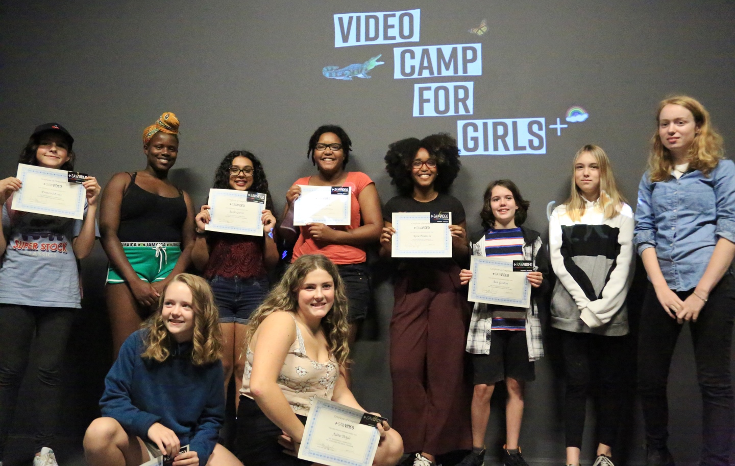 Video Camp For Girls Participants